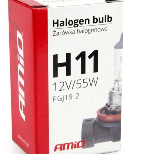 AMiO Light Bulbs H11 01159 Bulb, spotlight VW,AUDI,MERCEDES-BENZ,Golf V Schrägheck (1K1),Golf VII Schrägheck (5G1, BQ1, BE1, BE2),TOURAN (1T1, 1T2)