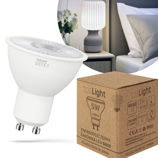 Led Light bulb led RSL042 GU10 5W Cold