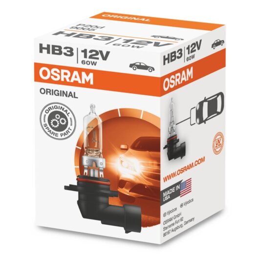 OSRAM Light Bulbs VW,AUDI,MERCEDES-BENZ 9005 Bulb, spotlight