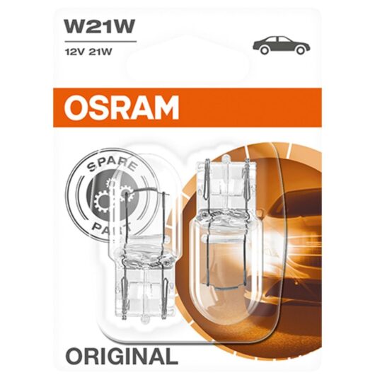 OSRAM Light Bulbs W21W 7505-02B Bulb, indicator VW,AUDI,MERCEDES-BENZ,Golf VII Schrägheck (5G1, BQ1, BE1, BE2),GOLF VI (5K1)