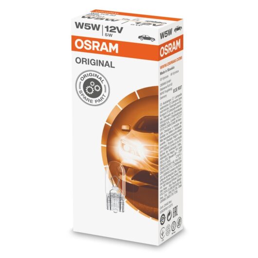 OSRAM Light Bulbs W5W 2825 Bulb, indicator VW,AUDI,MERCEDES-BENZ,Golf IV Schrägheck (1J1),Golf V Schrägheck (1K1),POLO (9N_)