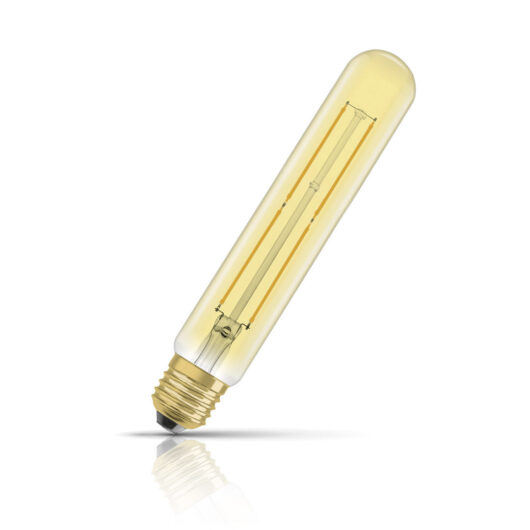 Osram Tubular LED Light Bulb Filament E27 4W (35W Eqv) Extra Warm White