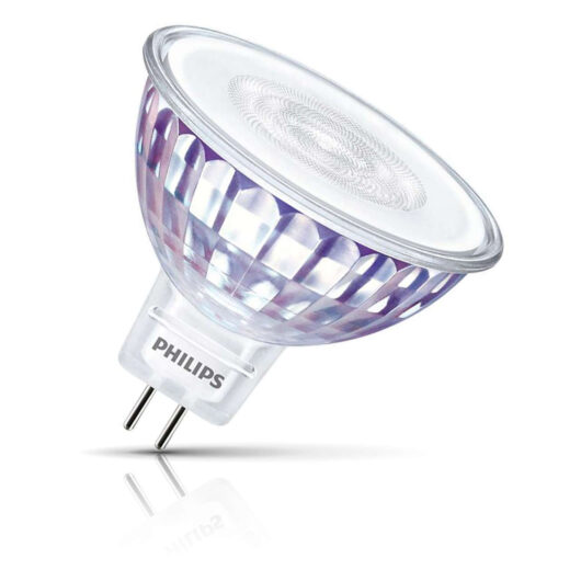 Philips MR16 Spotlight LED Bulb 12V GU5.3 7W (50W Eqv) Warm White CorePro 36°