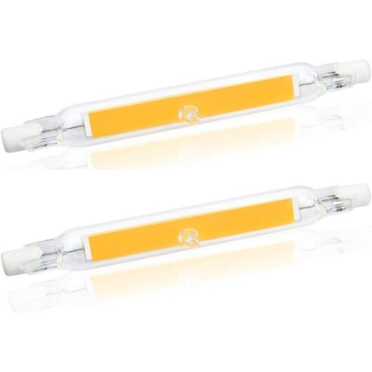 5W R7s 78MM J78 cob Filament led Bulb, 500 Lumens 360 Degree, 30W 48W 50W Halogen Bulb Equivalent, Perfect for Home, Kitchen, Room, Balcony, Office