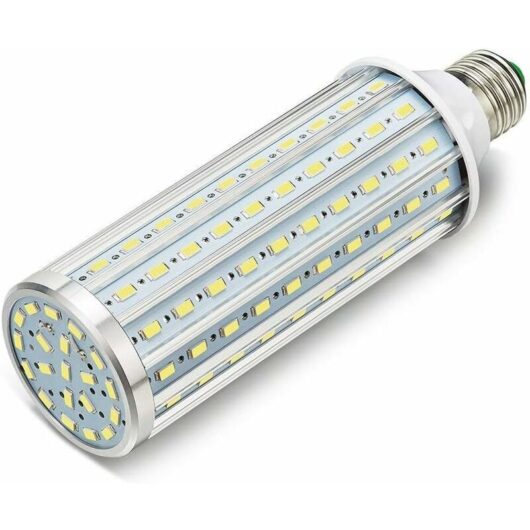 E27 led Bulb 60W 6000K High Power Aluminum Light Bulb, AC85-265V Street Light 360 Degree Spotlight Garage Driveway