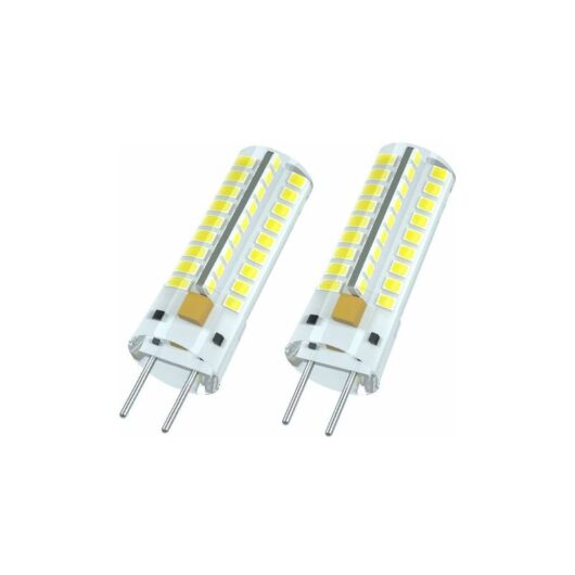 Led Light Bulb G6.35 Socket ac 12V, 7W Replace 50W Halogen Lamp, Cool White 6000K, 360° Beam Angle for Base Cabinet Desk Lamp Lighting, Not