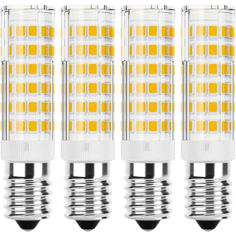 Memkey - Pack of 4 E14 led Bulb 7W 6000K Cool White led Corn Bulb E14 led Halogen Bulb Equivalent Non-Dimmable No Flicker 360° Light for Living Room