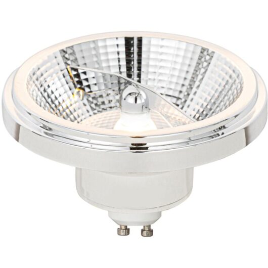 Set of 5 GU10 Dimmable LED Bulb AR111 White 11W 810LM 2700K