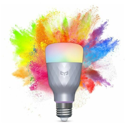 Dewdat - Yeelight YLDP001 1SE E27 6W rgbw Smart led Bulb Voice Control Work With Assistant AC110-240V Desk Lamp Table Lamp Lantern Projector