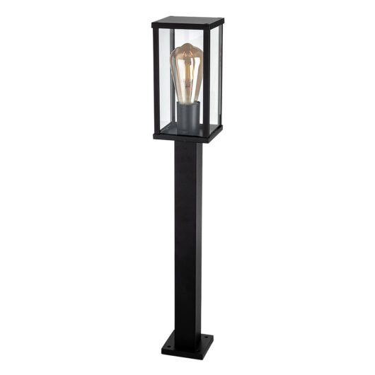 Firstlight Dakota Contemporary Style 65cm Post Light Black