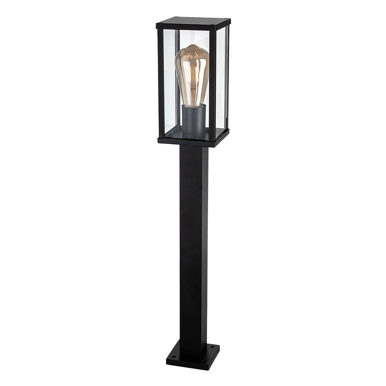 Firstlight Dakota Contemporary Style 65cm Post Light Black