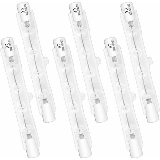 Halogen bulbs R7S 78mm 100W 230V dimmable for linear projectors