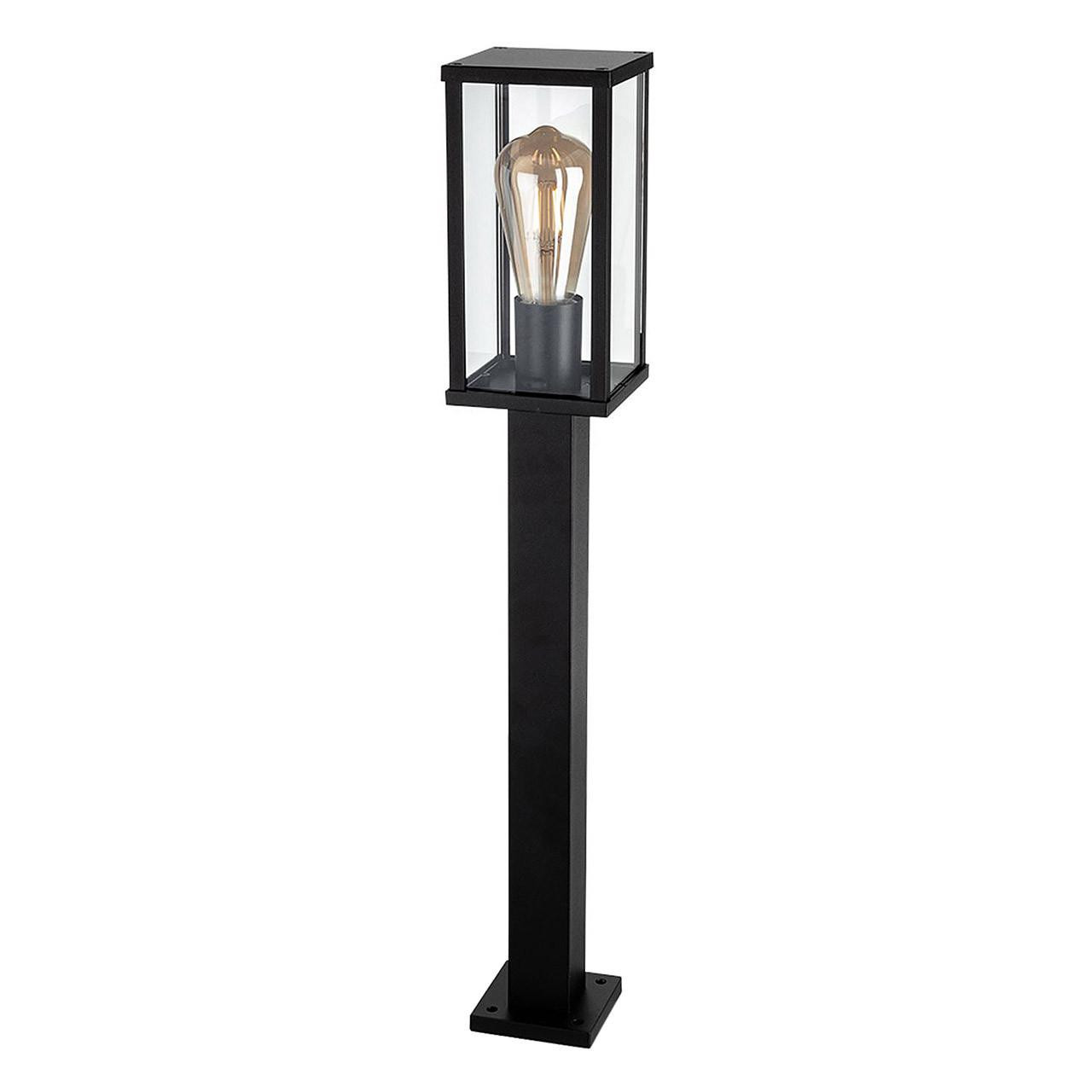 Firstlight Dakota Contemporary Style 65cm Post Light Black