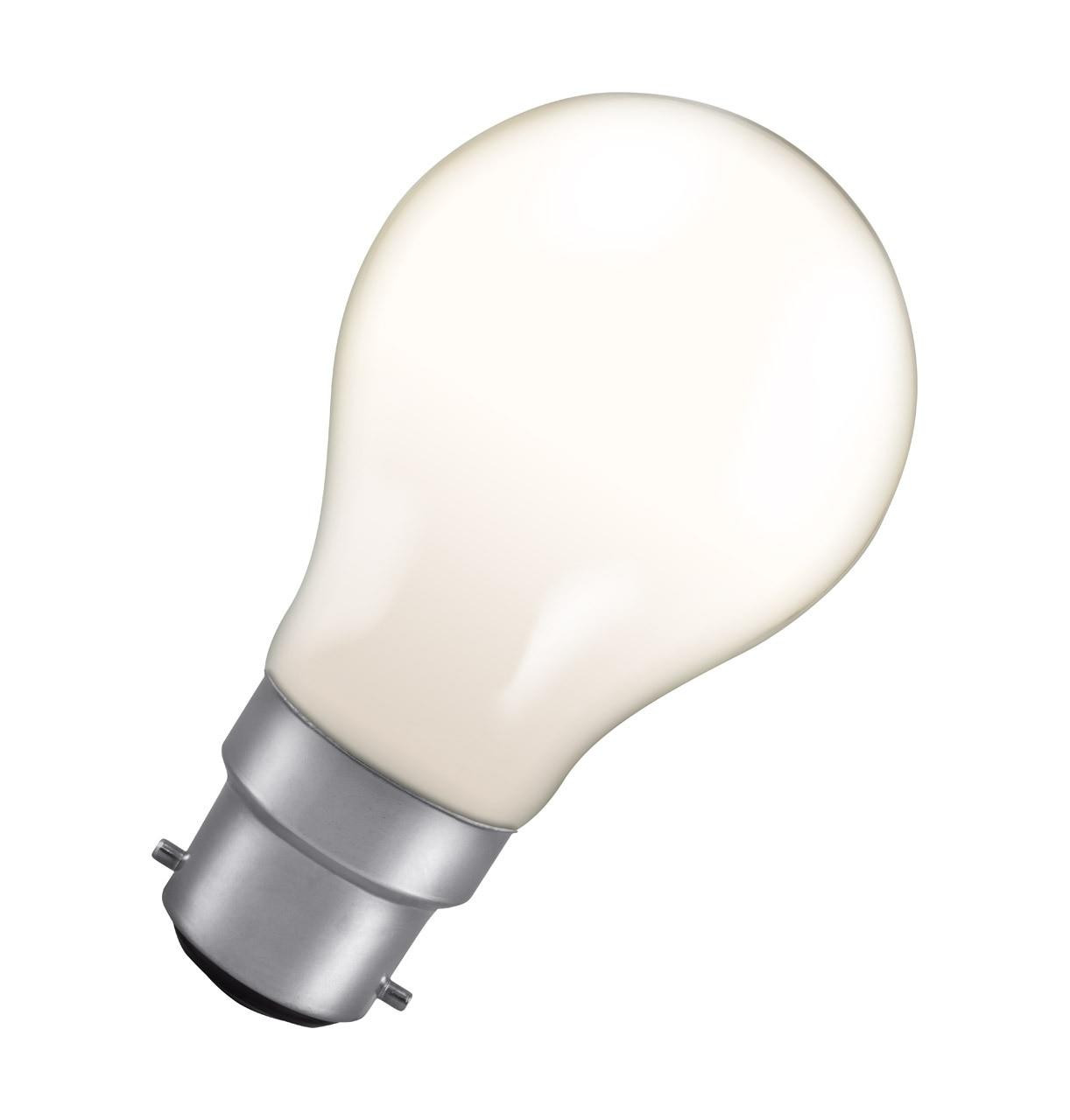 Crompton Lamps 25W GLS Light Bulb B22 Dimmable Colourglazed IP65 White Bayonet Coloured