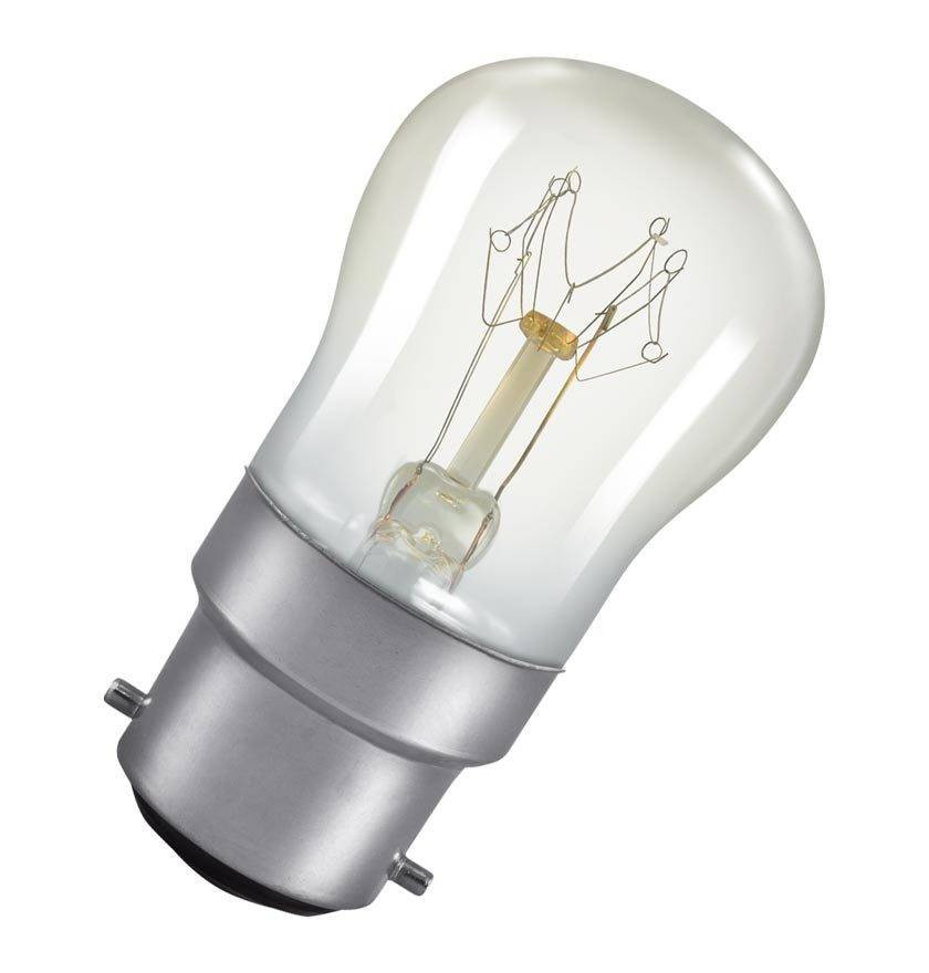 Crompton Lamps 25W Pygmy Light Bulb B22 Dimmable Warm White 2800K Sign Bayonet Outdoor Clear