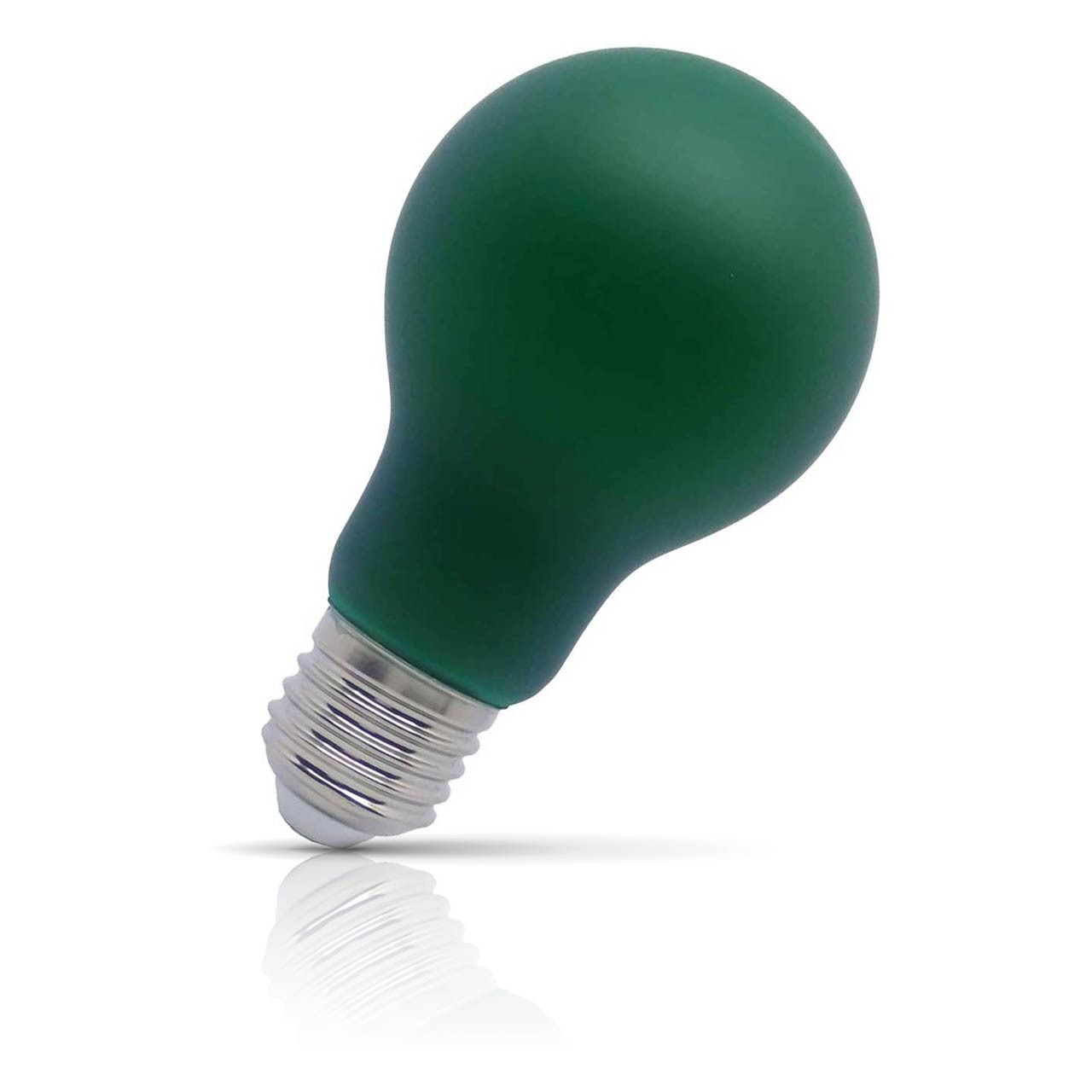 Opus GLS LED Light Bulb E27 4W Green Frosted Screw Coloured