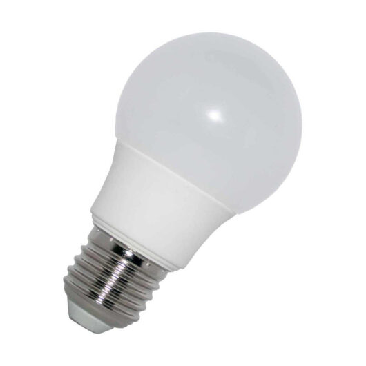 Opus LED GLS Light Bulb E27 6W (40W Eqv) Daylight 6500K Screw Thermal Plastic Opal