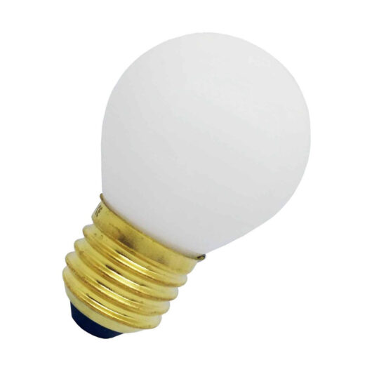 Opus LED Golfball Light Bulb E27 5W (40W Eqv) Dimmable Warm White 2700K Round Screw Opal
