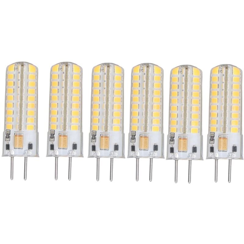 12V Corn Bulb 360 Tubular LED Bulb for Rustic Pendant Light,GY6.35 Dimmable LED Bulb 7W, Chandeliers, Wall Sconces, Vanity(WARM)