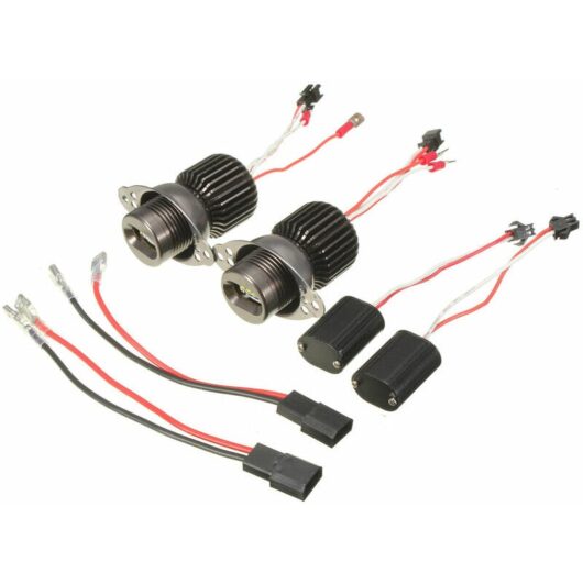 Dewdat - 2PCS 20W led halo marker white light angel eye R5 Rings For bmw E90 E91