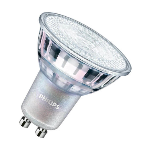 Philips LED DimTone GU10 Bulb 3.7W Dimmable MASTER Value LEDspot Warm White 36°