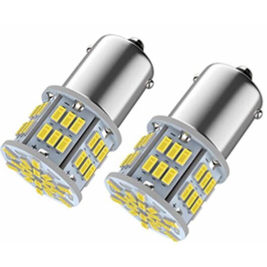 1156 Ba15s P21w LED Bulbs Super Bright White 6000K - for Car, Motorhome, Daytime Running Light, Reverse Light, Rear Fog Light, Boat