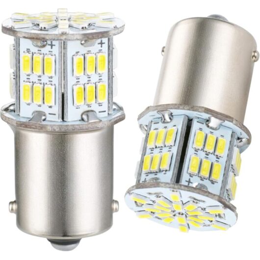 1156 P21W 54SMD BA15S 7506 1141 LED Bulbs Turn Signal Light Reverse Light Car Fog Lights Lamp 12V
