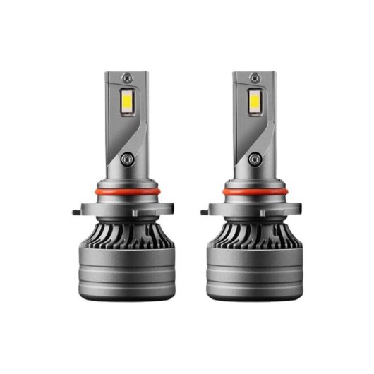 Tinor - Set of 2 led led bulbs, aluminum, water resistant IP68, 36 w, cold white light, 6000 lumens, silver