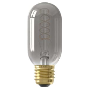 Calex Standard Titanium Filament Tubular Flex E27 4W Dimmable Light Bulb