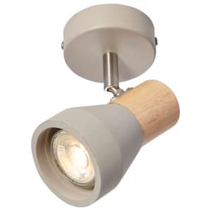 Comet Single Spotlight Light - Grey