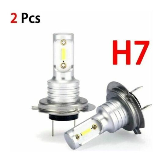 H7 LED Headlight Bulbs Kit Hi/Lo Beam 8000LM 6000K Super Bright Interior Design Auto Accessories