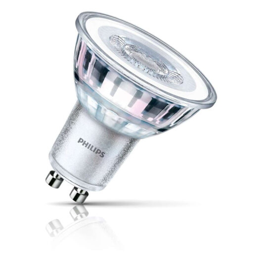 Philips GU10 LED Bulb 3.5W (45W Eqv) Cool White CorePro Halogen Replacement 36°