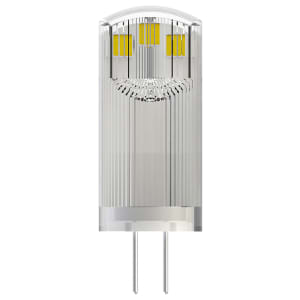 Wickes Non-Dimmable LED G4 1.8W Warm White Light Bulb - Pack of 2