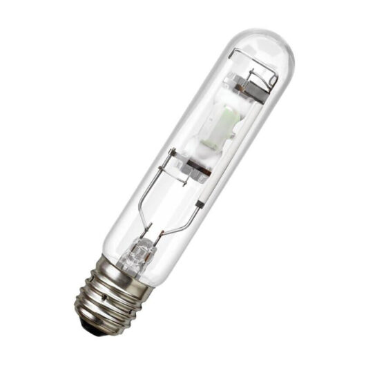 Crompton Lamps HID Tubular Light Bulb E40 400W Mercury Cool White 4100K Screw Bright Clear