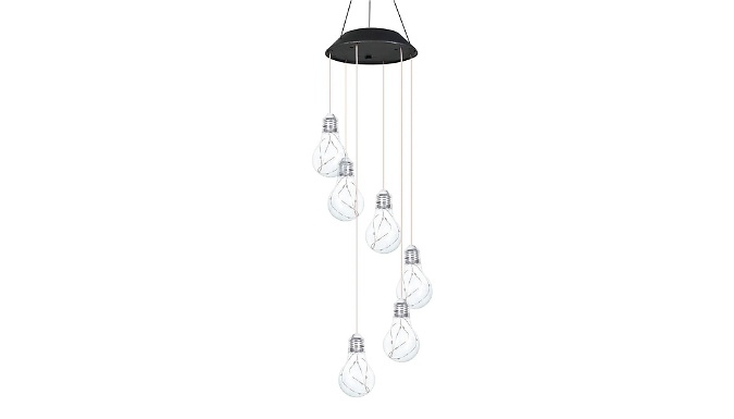 Hanging Light Bulb Garden Solar Light