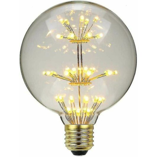 Led bulb Retro bulb Fireworks Rgb Edison bulb