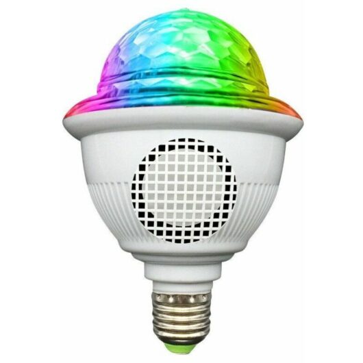 Rose - Disco Ball Light with Remote Control 16.4ft E26/E27 poite blue bluetooth sound sound activated r disco parter rorace bubbe for birloge part