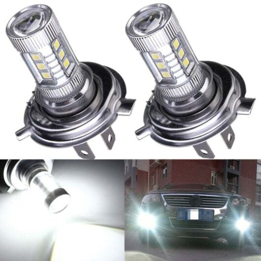 Dhklfa - H4 9003 HB2 80W 8000LM 8000K led Headlight Bulb Kit Fog Light Kit High Low Beam Light, 2pcs