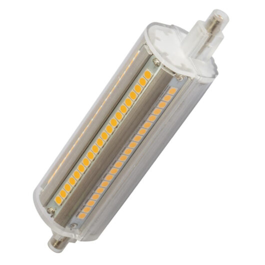 Prolite LED 118mm Linear Light Bulb R7s 14W (100W Eqv) Dimmable Warm White 3000K Bright Clear