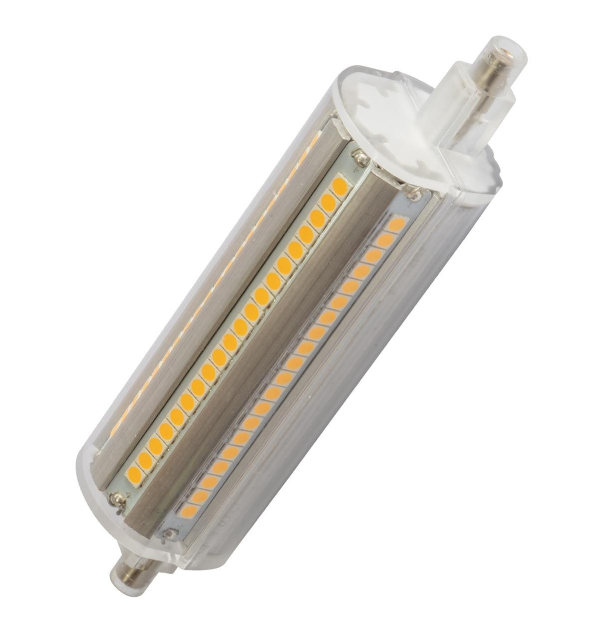 Prolite LED 118mm Linear Light Bulb R7s 14W (100W Eqv) Dimmable Warm White 3000K Bright Clear
