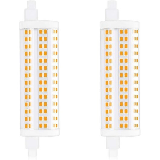 20W 118mm R7s Dimmable LED Bulb J118 Daylight 4000K 2200lm Double Ended Spotlight Equivalent to 200W Halogen Bulb for Home, Living Room, Balcony,