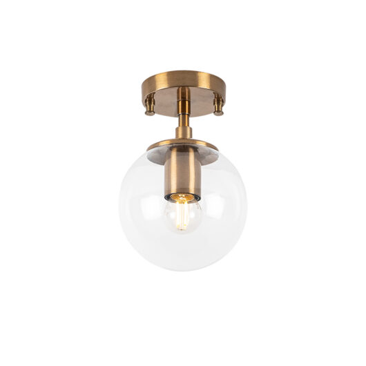 Atmaca Clear Glass Ceiling Light Bulb in Vintage