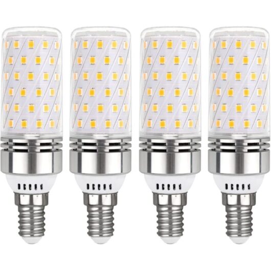 E14 LED Corn Bulb 16W Neutral White 4000K, 1450LM, Equivalent to 100W Halogen E14, 360° Beam Angle, AC 220V, E14 LED Corn Bulb Neutral White for