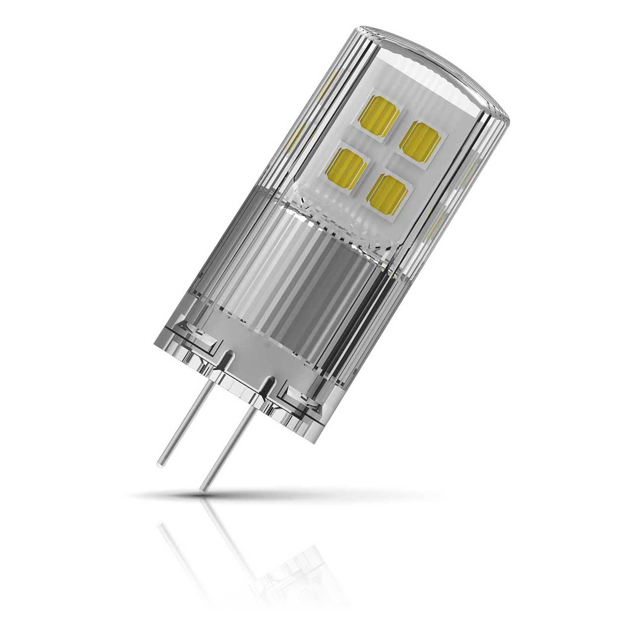 Ledvance G4 Capsule LED Light Bulb 2.6W (28W Eqv) 12V Warm White Clear Performance Class