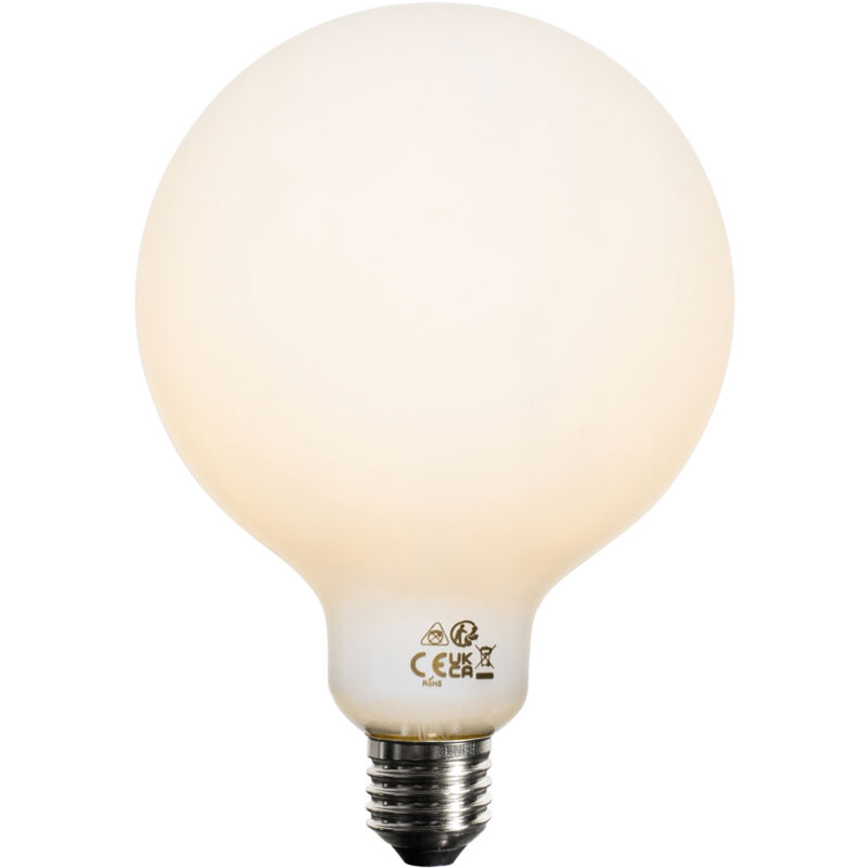 Luedd - Set of 5 E27 3-Step Dimmable led Bulb Opal G125 4W 450lm 2700K